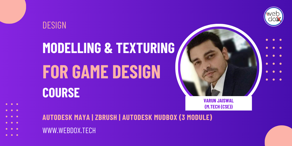 Modelling & Texturing for game design in jalandhar