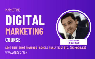 digital marketing brochure with PDF
