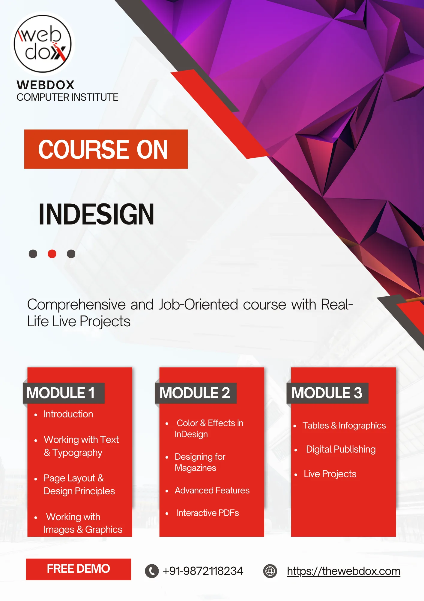 Indesign Training in Jalandhar