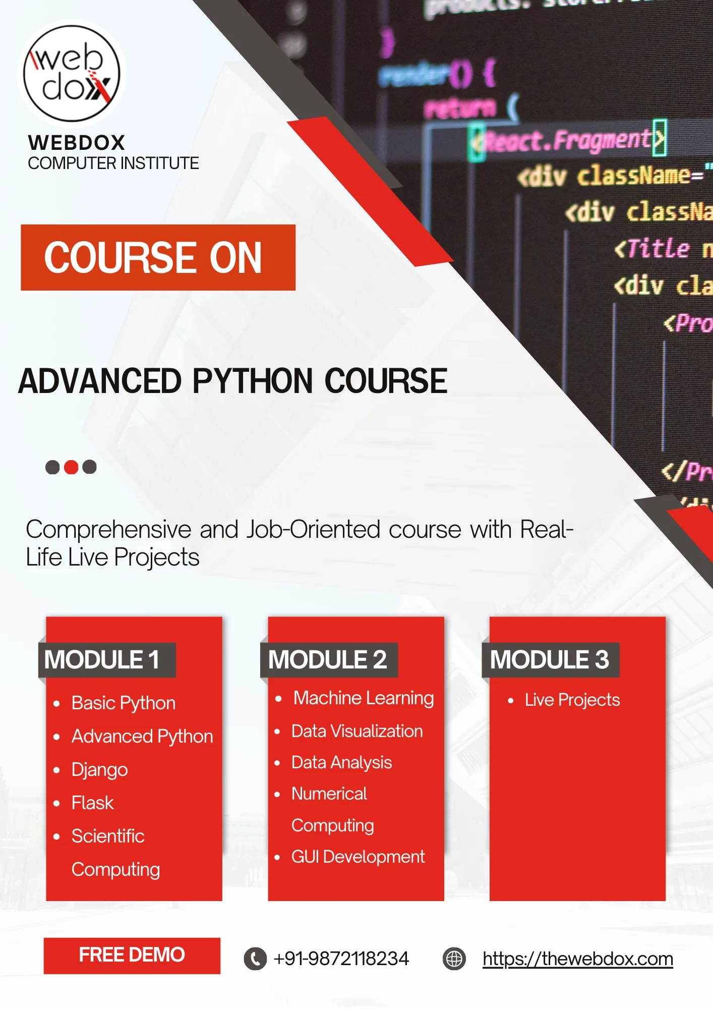 Advanced Python Programming Course in Jalandhar