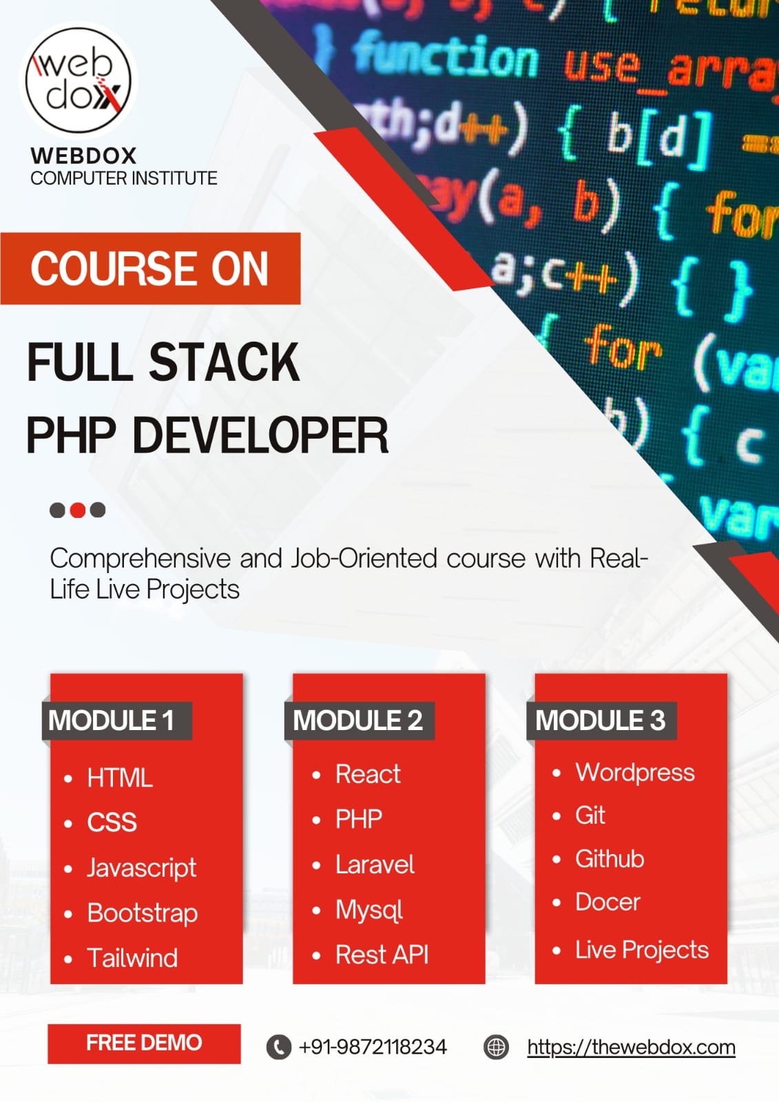 PHP Web Development Course in Jalandhar PHP Web Development Course in Jalandhar