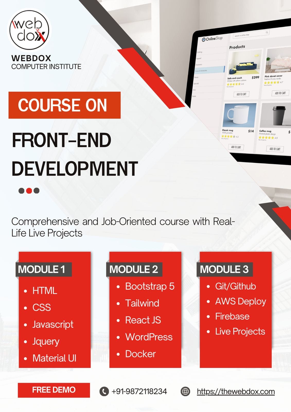 Front End Development Course in Jalandhar