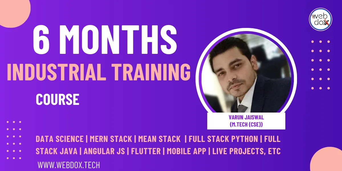 6 Months Industrial Training 6 Months Industrial Training