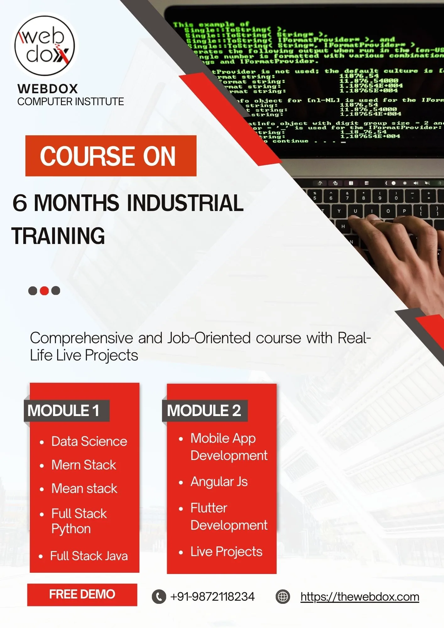 6 Months Industrial Training